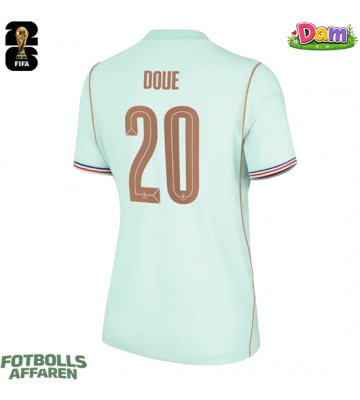 Frankrike Desire Doue #20 Bortatröja Kvinnor VM 2026 Kortärmad